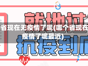 哪个省现在无疫情了呢(哪个省现在无疫情了呢最近)