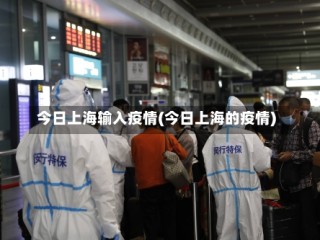今日上海输入疫情(今日上海的疫情)
