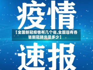 【全国新冠疫情有几个省,全国现有各省新冠肺炎是多少】