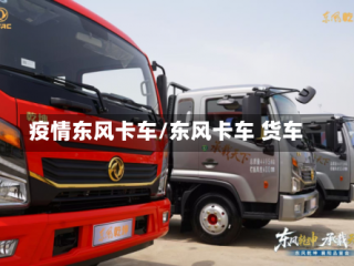 疫情东风卡车/东风卡车 货车