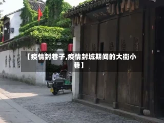 【疫情封巷子,疫情封城期间的大街小巷】