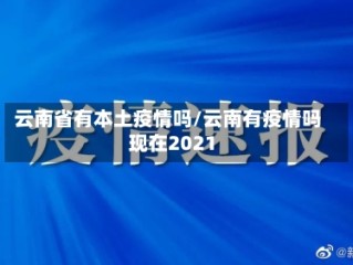 云南省有本土疫情吗/云南有疫情吗现在2021