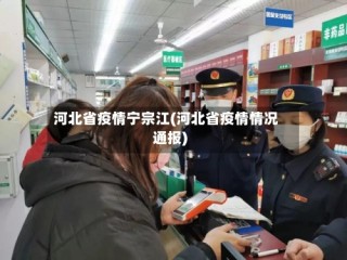 河北省疫情宁宗江(河北省疫情情况通报)