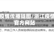 浙江省疫情传播链图/浙江疫情发布官方网站