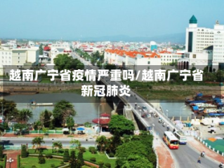 越南广宁省疫情严重吗/越南广宁省新冠肺炎