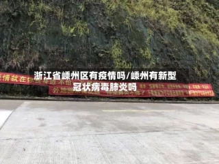 浙江省嵊州区有疫情吗/嵊州有新型冠状病毒肺炎吗
