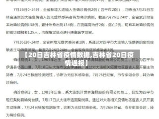 【20日吉林省疫情数据,吉林省20日疫情通报】