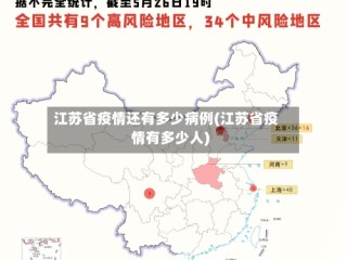 江苏省疫情还有多少病例(江苏省疫情有多少人)