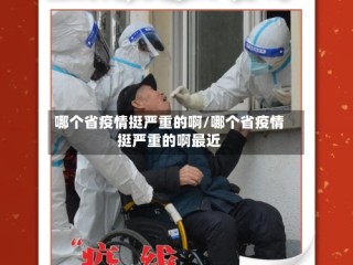 哪个省疫情挺严重的啊/哪个省疫情挺严重的啊最近