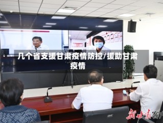 几个省支援甘肃疫情防控/援助甘肃疫情