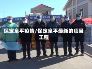 保定阜平疫情/保定阜平最新的项目工程