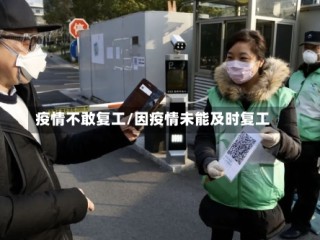 疫情不敢复工/因疫情未能及时复工
