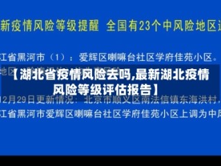 【湖北省疫情风险去吗,最新湖北疫情风险等级评估报告】