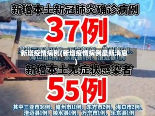 新增疫情病例(新增疫情病例最新消息)