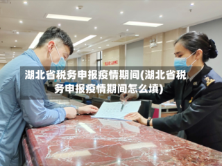 湖北省税务申报疫情期间(湖北省税务申报疫情期间怎么填)
