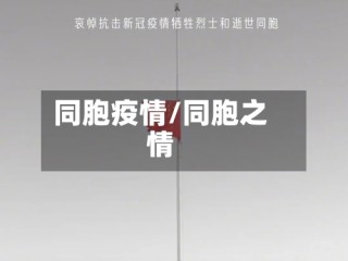 同胞疫情/同胞之情