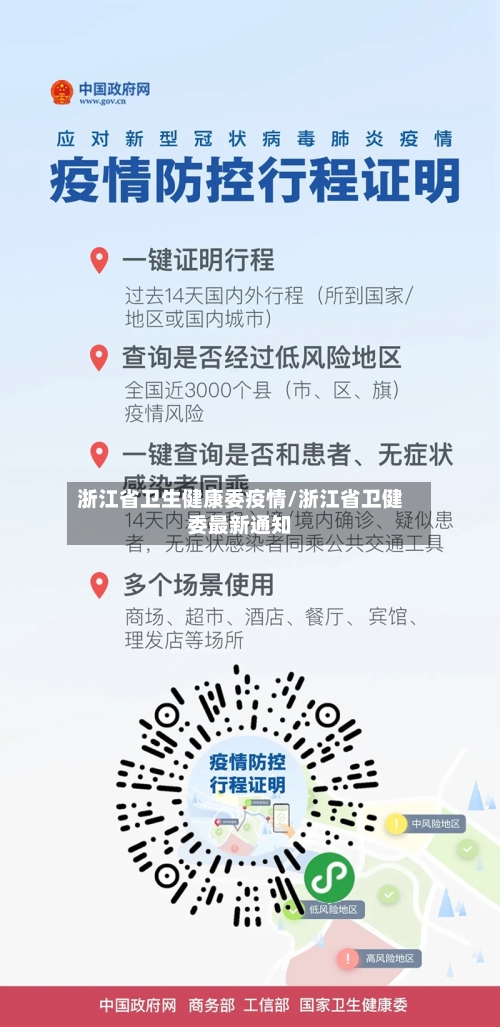 浙江省卫生健康委疫情/浙江省卫健委最新通知-第1张图片