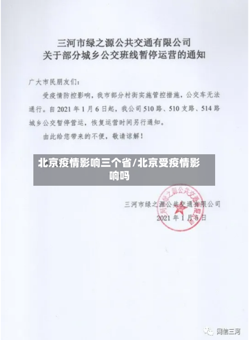 北京疫情影响三个省/北京受疫情影响吗-第1张图片