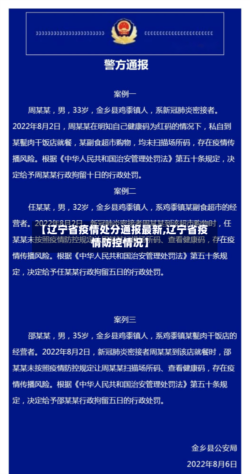 【辽宁省疫情处分通报最新,辽宁省疫情防控情况】-第2张图片