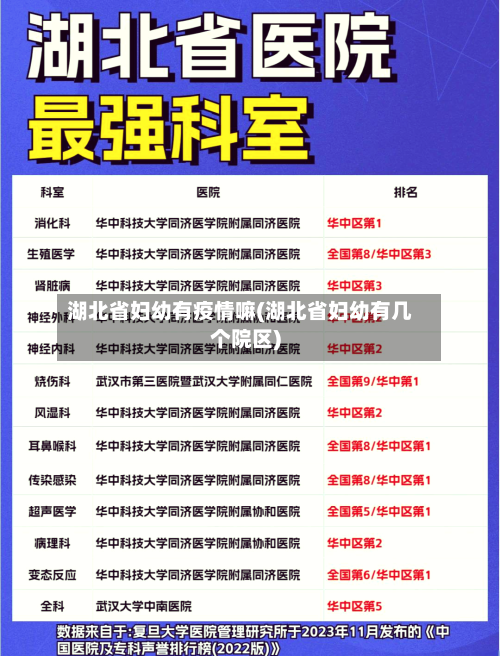 湖北省妇幼有疫情嘛(湖北省妇幼有几个院区)-第1张图片