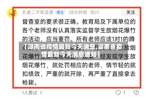 【湖南省疫情最新今天消息,湖南省疫情最新今天消息通知】-第2张图片