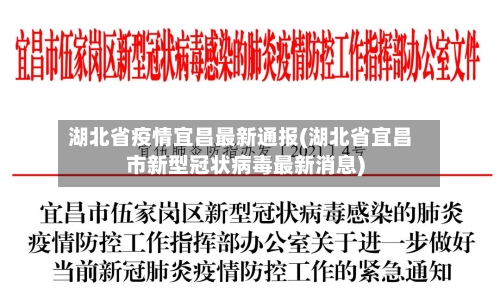 湖北省疫情宜昌最新通报(湖北省宜昌市新型冠状病毒最新消息)-第1张图片