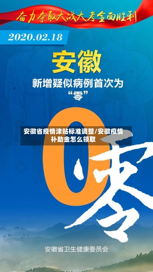 安徽省疫情津贴标准调整/安徽疫情补助金怎么领取-第3张图片