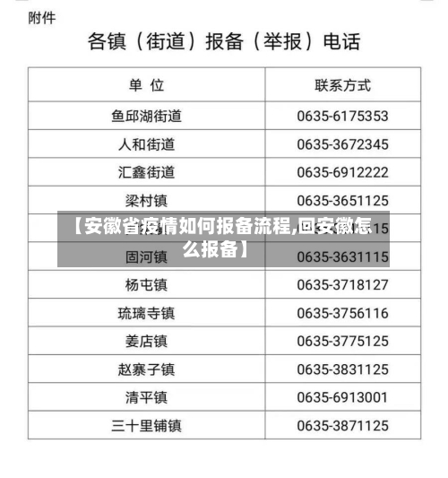 【安徽省疫情如何报备流程,回安徽怎么报备】-第2张图片