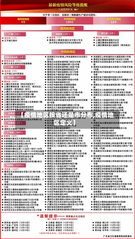 【疫情地区按省还是市分布,疫情地区定义】-第2张图片