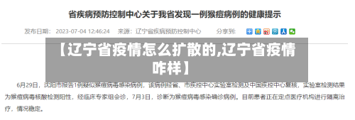 【辽宁省疫情怎么扩散的,辽宁省疫情咋样】-第2张图片
