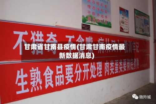 甘肃省甘南县疫情(甘肃甘南疫情最新数据消息)-第2张图片