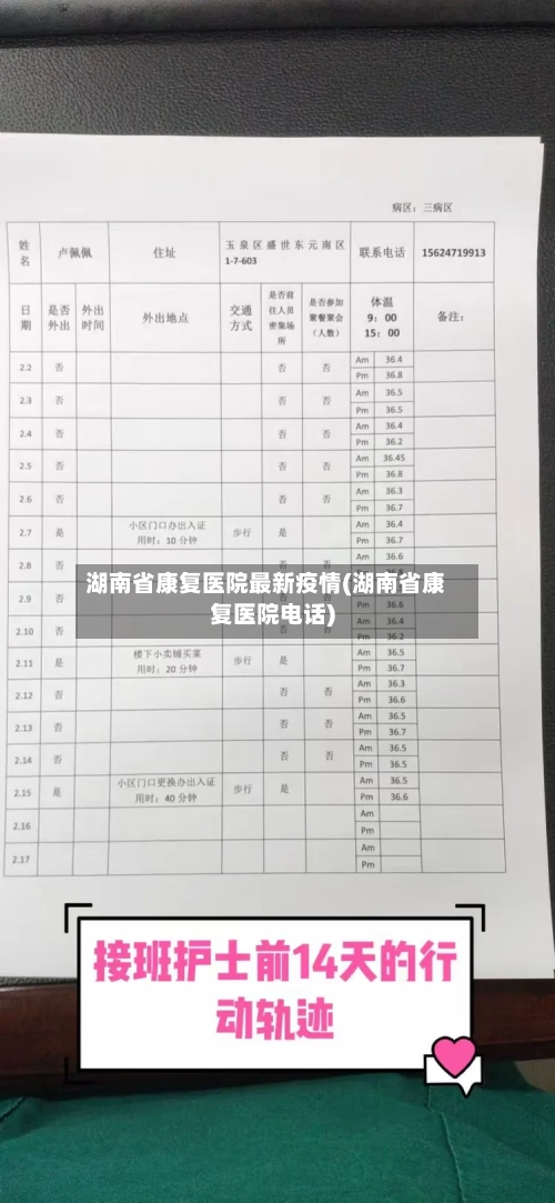 湖南省康复医院最新疫情(湖南省康复医院电话)-第1张图片