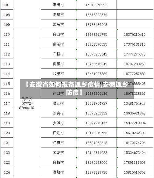 【安徽省如何报备返乡疫情,安徽返乡防疫】-第3张图片