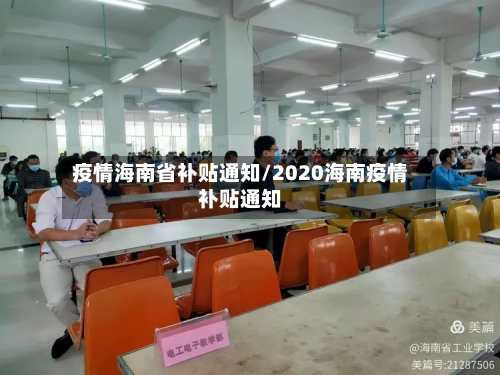 疫情海南省补贴通知/2020海南疫情补贴通知-第2张图片