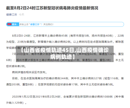 【山西省疫情轨迹45日,山西疫情确诊病例轨迹】-第2张图片