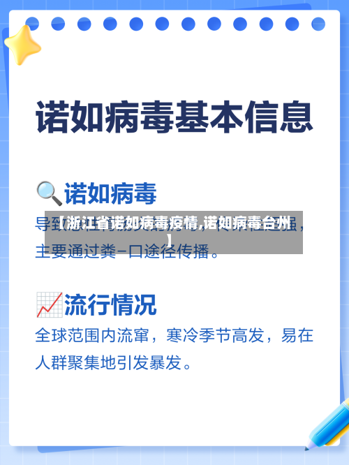 【浙江省诺如病毒疫情,诺如病毒台州】-第2张图片