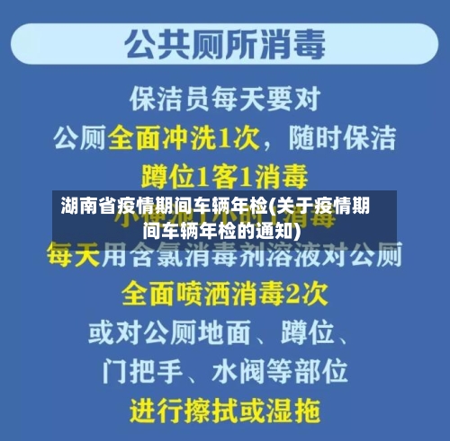 湖南省疫情期间车辆年检(关于疫情期间车辆年检的通知)-第2张图片