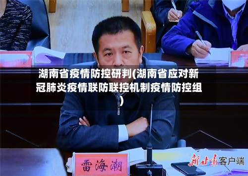湖南省疫情防控研判(湖南省应对新冠肺炎疫情联防联控机制疫情防控组)-第1张图片