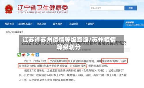 江苏省苏州疫情等级查询/苏州疫情等级划分-第1张图片