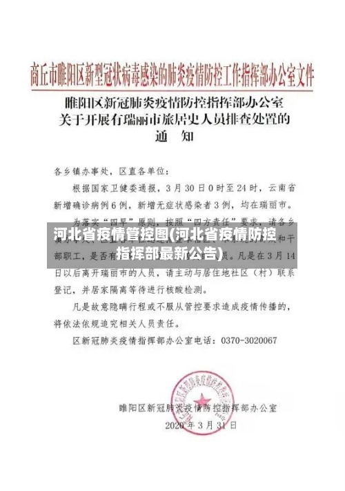河北省疫情管控图(河北省疫情防控指挥部最新公告)-第3张图片