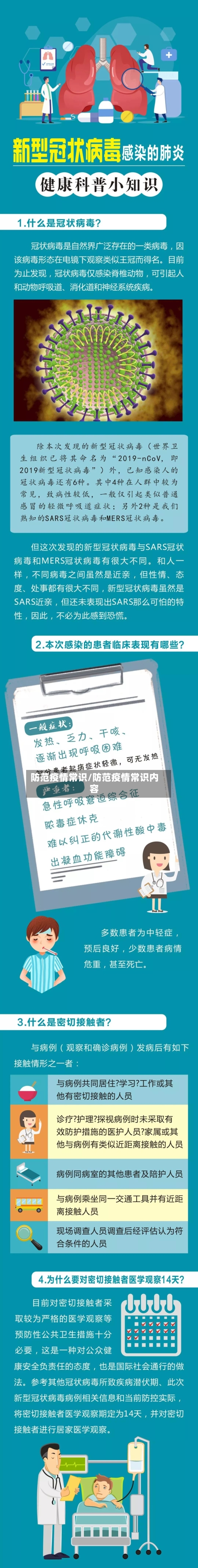 防范疫情常识/防范疫情常识内容-第1张图片