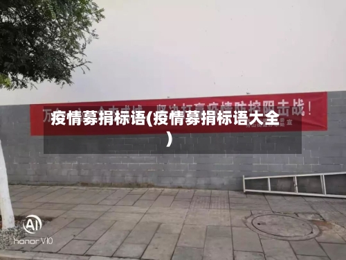 疫情募捐标语(疫情募捐标语大全)-第2张图片