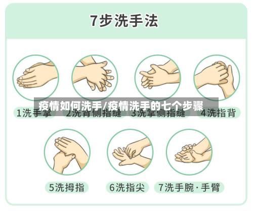 疫情如何洗手/疫情洗手的七个步骤-第3张图片