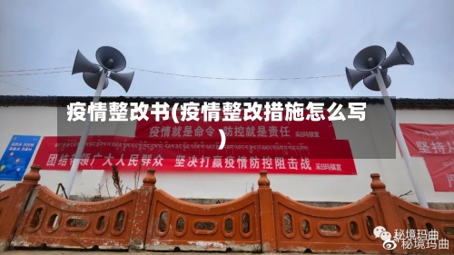 疫情整改书(疫情整改措施怎么写)-第1张图片