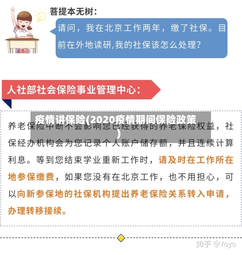 疫情讲保险(2020疫情期间保险政策)-第1张图片