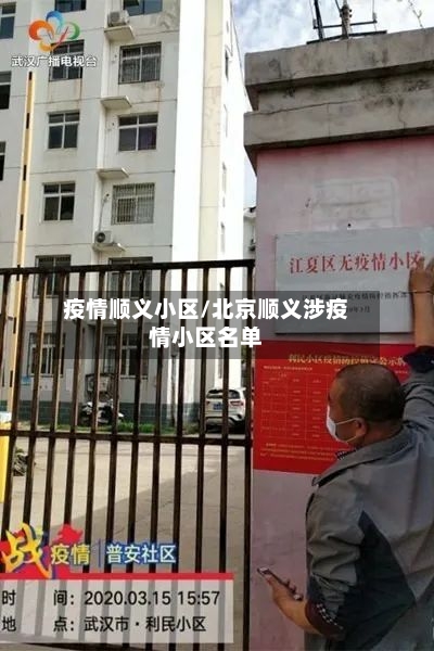 疫情顺义小区/北京顺义涉疫情小区名单-第1张图片
