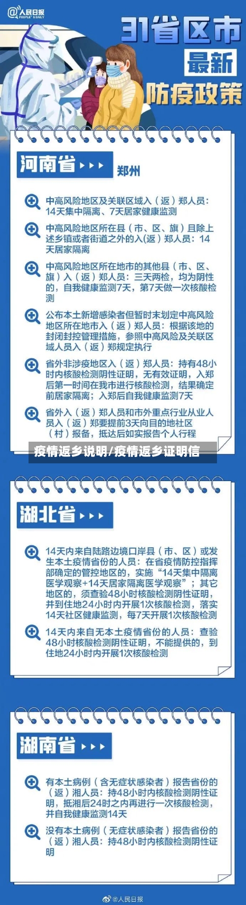 疫情返乡说明/疫情返乡证明信-第1张图片
