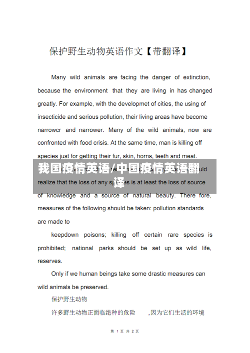 我国疫情英语/中国疫情英语翻译-第2张图片