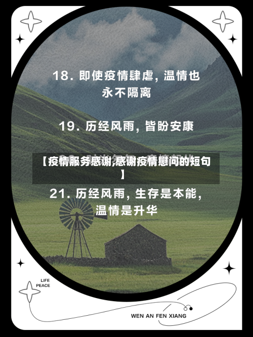 【疫情服务感谢,感谢疫情慰问的短句】-第2张图片