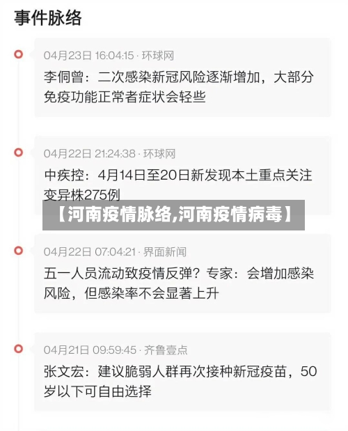 【河南疫情脉络,河南疫情病毒】-第3张图片